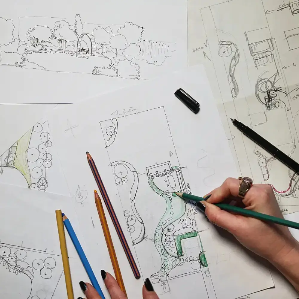 KONCEPCJA_ogrodu_szkic_rysunek