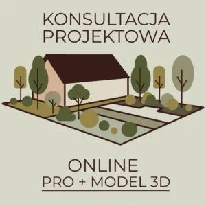 KONSULTACJA PROJEKTOWA OGRODOWA ONLINE PREMIUM